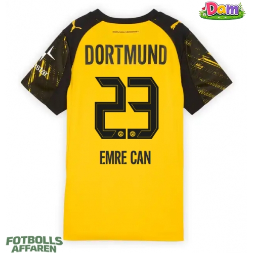 Borussia Dortmund Emre Can #23 Hemmatröja Kvinnor 2025-26 Kortärmad